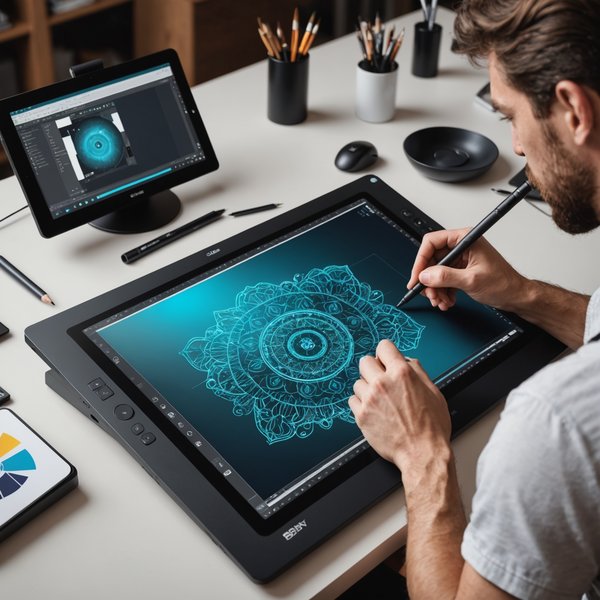 Quels sont les critères pour choisir une tablette graphique avec un écran de haute résolution pour les artistes professionnels?